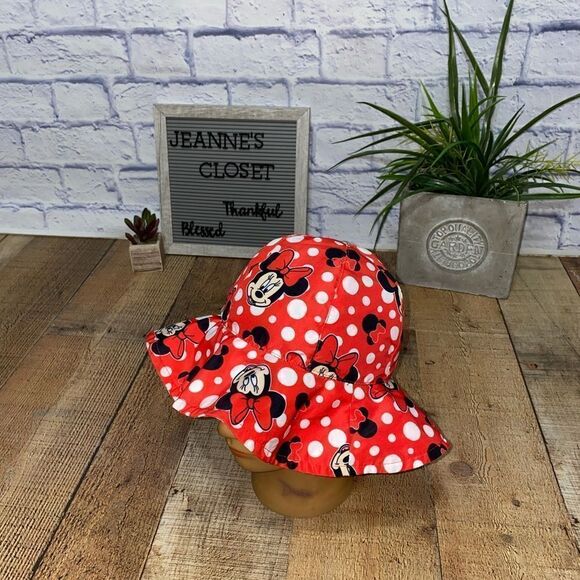 Disney Minnie Mouse polka dot bucket hat - Picture 4 of 8